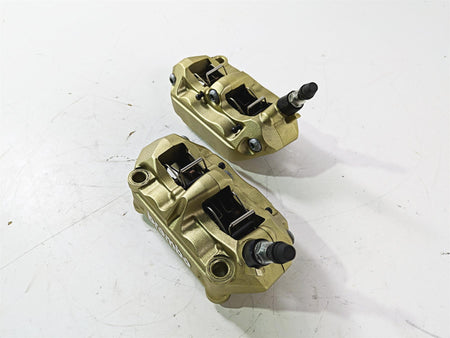 2016 BMW S1000RR K46 Brembo Front Brake Caliper Set Gold 34117714783 34117714784 {{ shop.shopifyCountryName }} - Mototech271