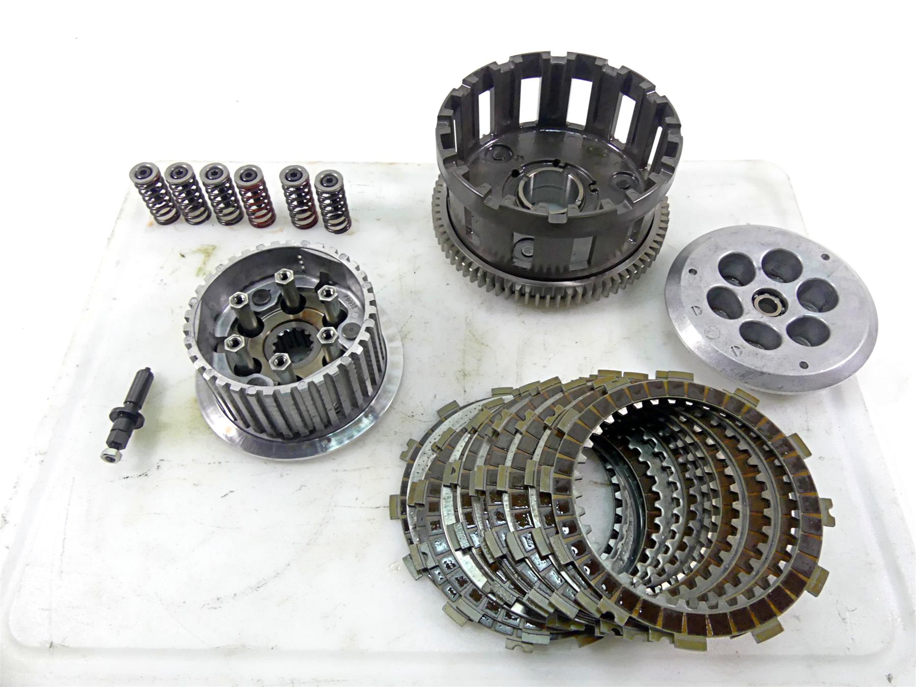 2013 BMW S1000RR K46 Clutch Basket Friction Pressure Plate Set 21217715331 {{ shop.shopifyCountryName }} - Mototech271