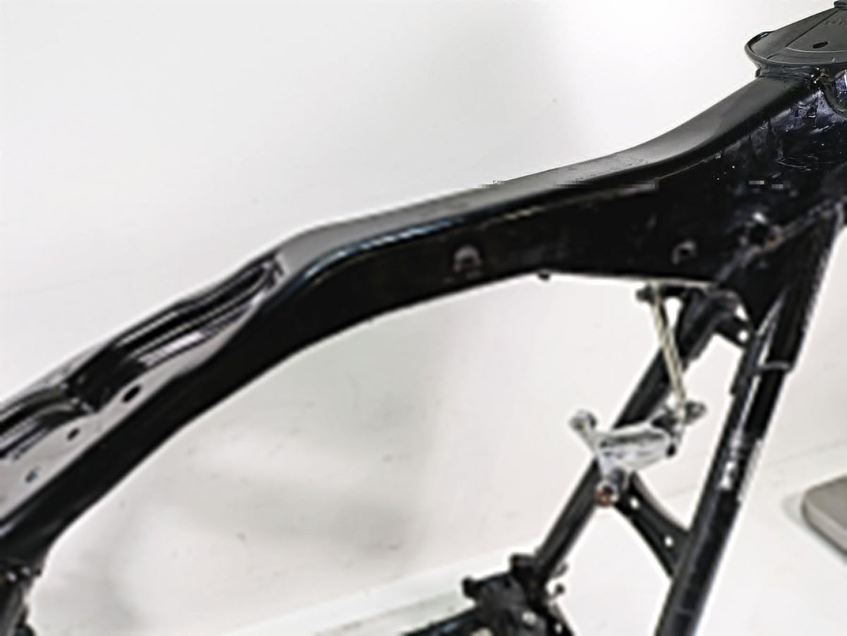 2009 Harley Touring FLHTCU Electra Glide Straight Main Frame Chassis With Clean Georgia Title 47900-11BHP {{ shop.shopifyCountryName }} - Mototech271