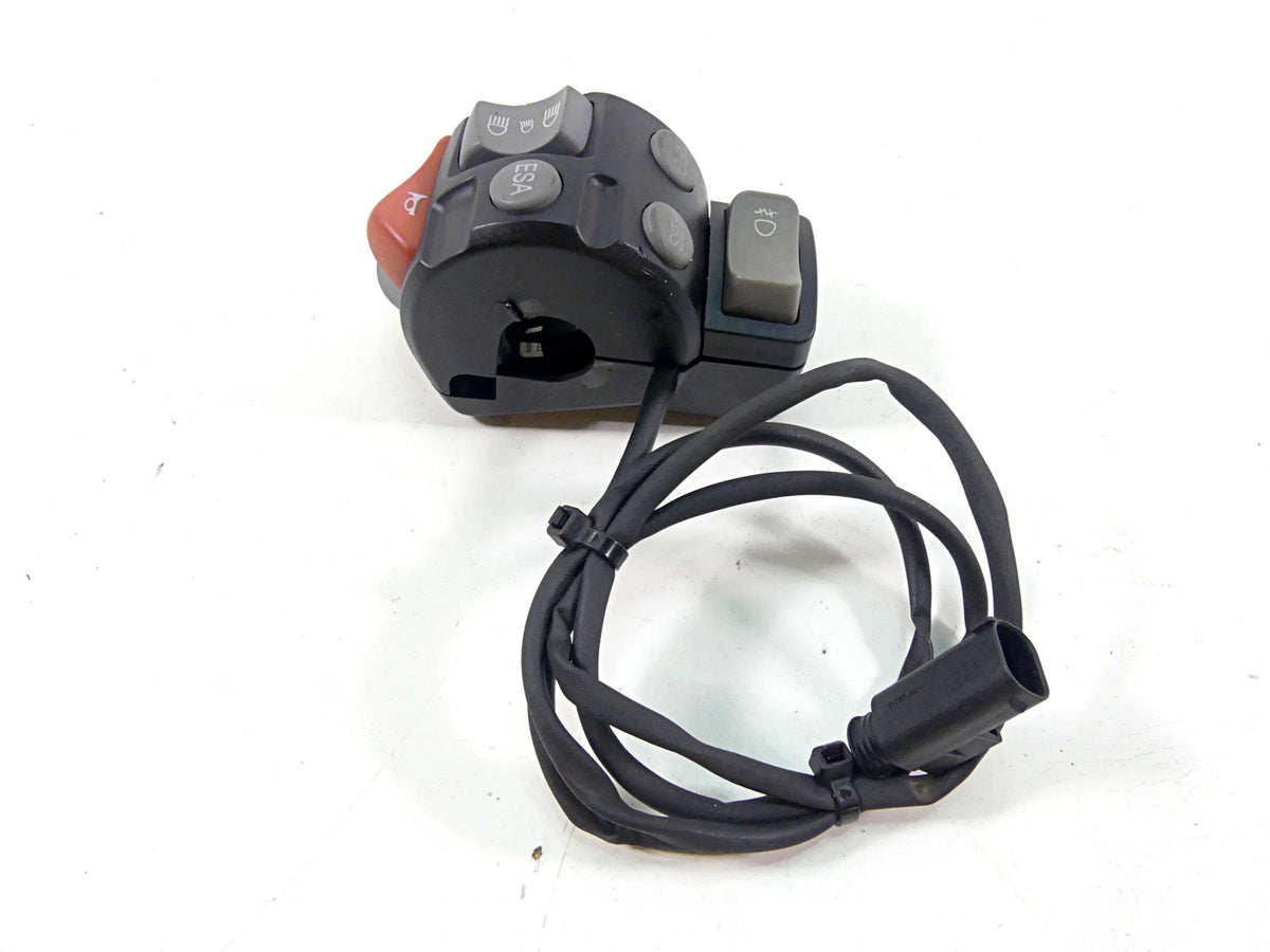 2009 BMW R1200GS K255 Adv Left Hand Control Switch Esa Abs Fog Light 61317704617 {{ shop.shopifyCountryName }} - Mototech271