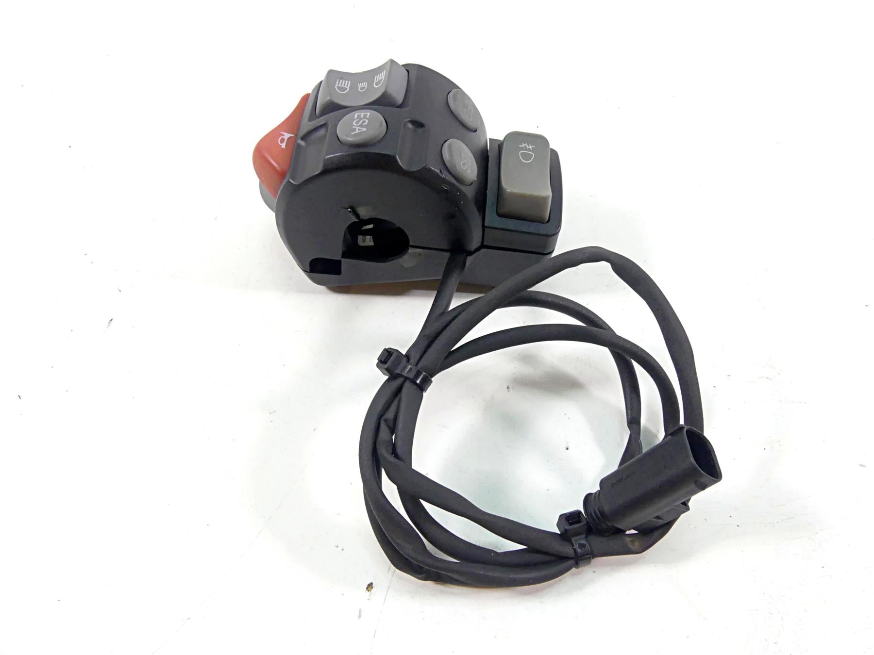 2009 BMW R1200GS K255 Adv Left Hand Control Switch Esa Abs Fog Light 61317704617 {{ shop.shopifyCountryName }} - Mototech271