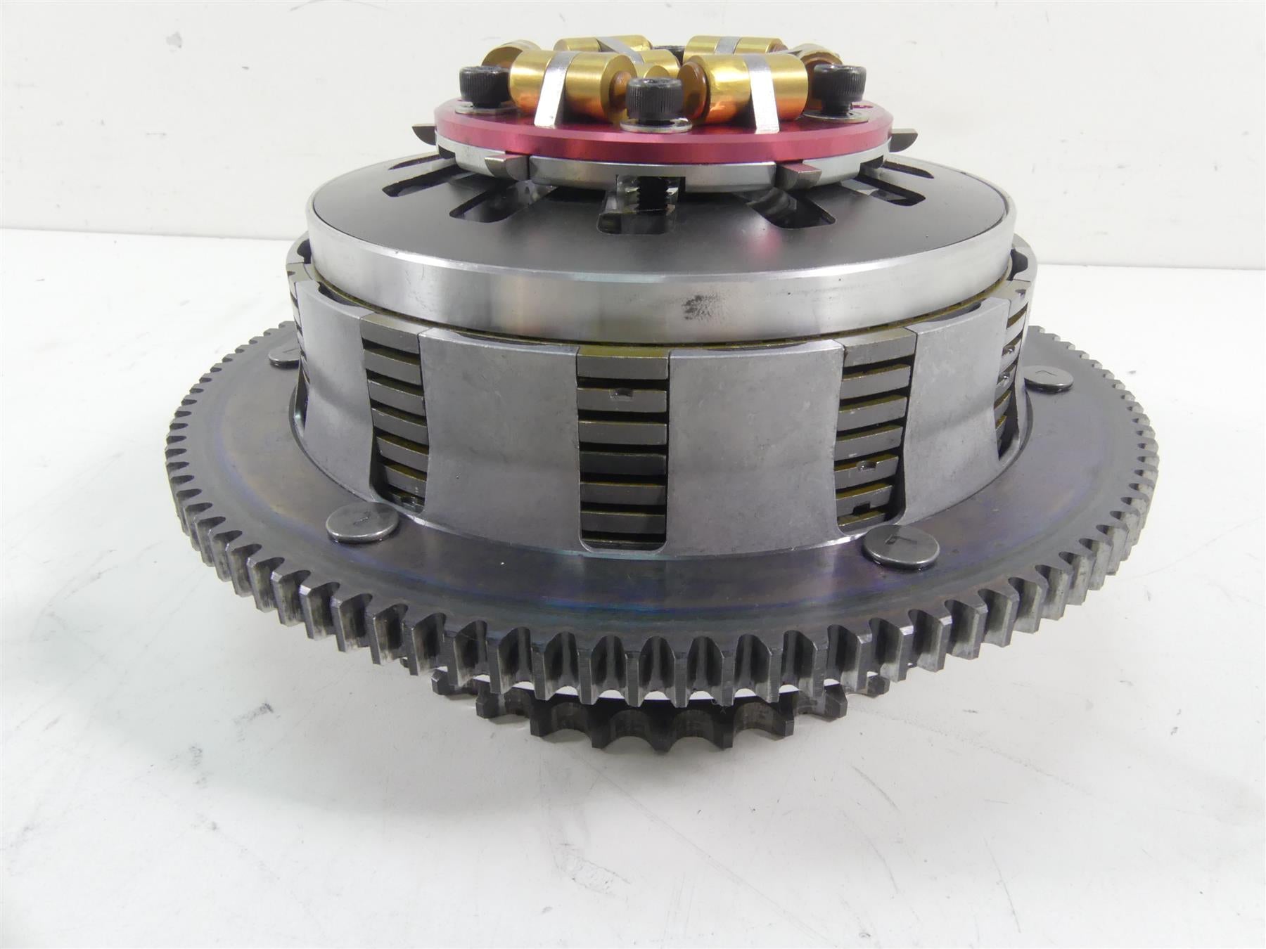 2002 Harley Touring FLHRCI Road King Primary Drive Clutch Set 37802-98B {{ shop.shopifyCountryName }} - Mototech271