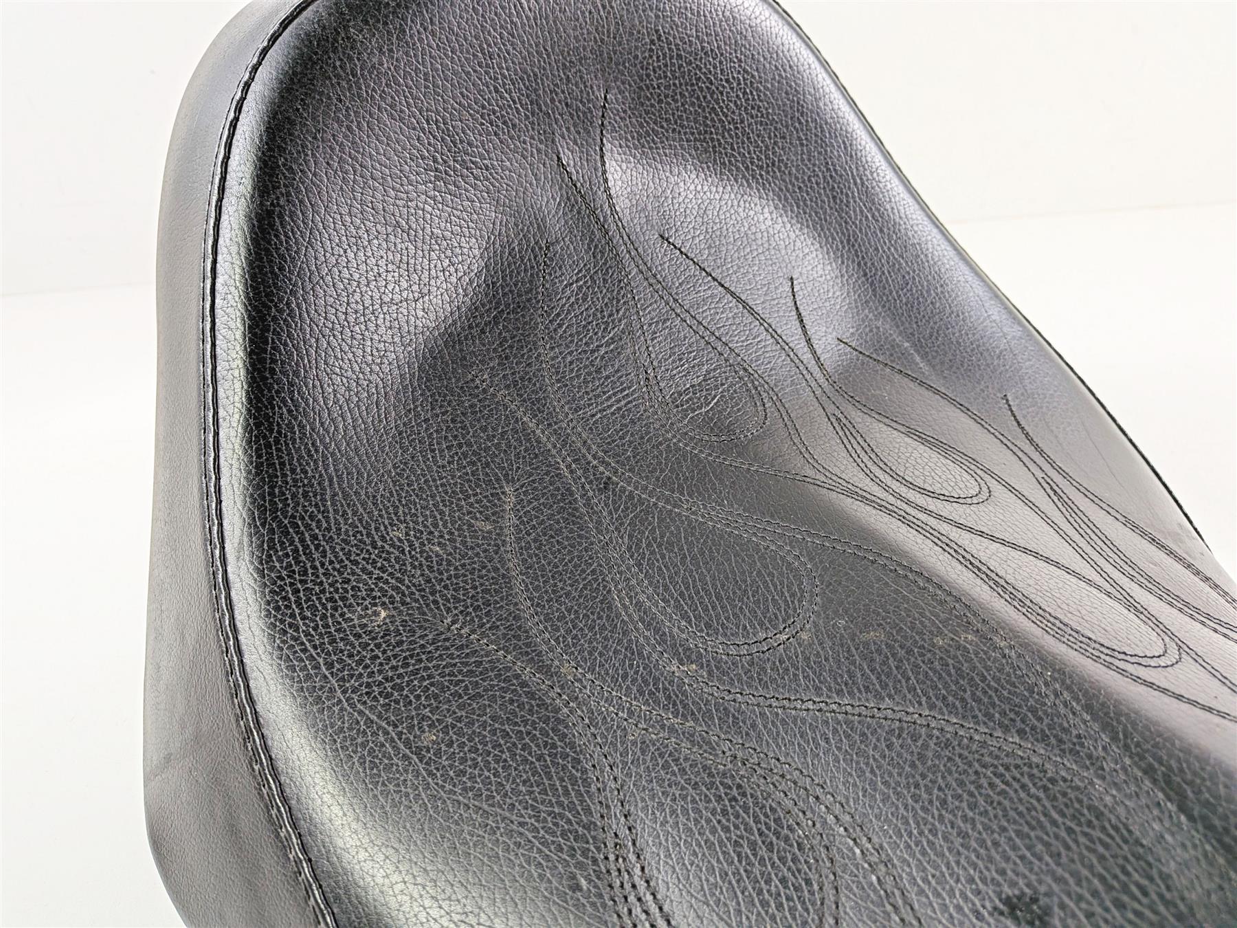 2009 Harley FXCWC Softail Rocker Danny Gray Custom Big Seat Flame Stitching {{ shop.shopifyCountryName }} - Mototech271