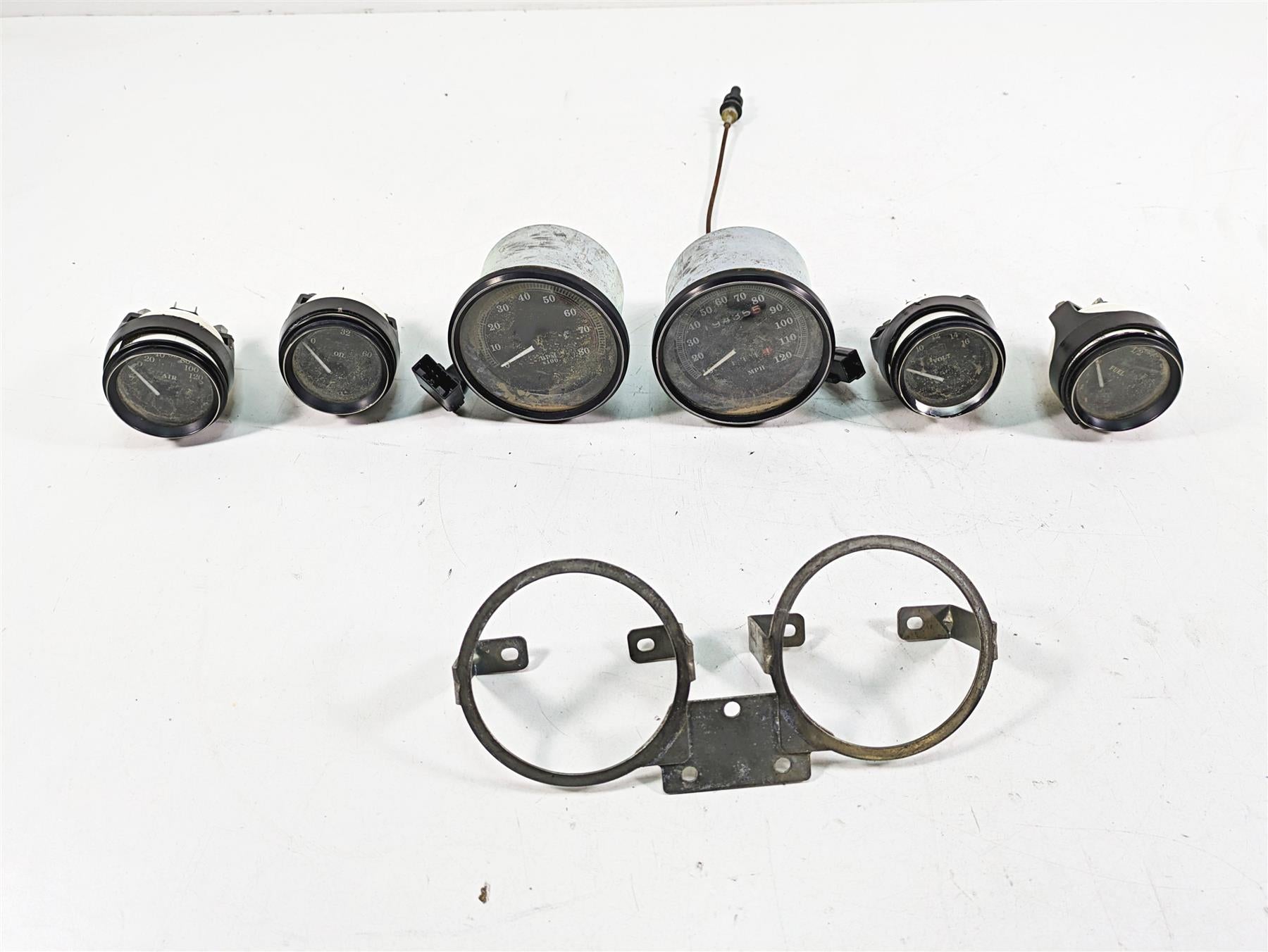 1999 Harley Touring FLHTC Electra Glide Speedo Tacho Fuel Air Oil Gauge -Read {{ shop.shopifyCountryName }} - Mototech271