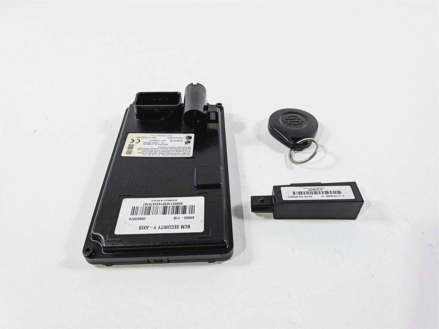 2014 Harley FXSB Softail Breakout Bcm Security Y-Axis Module & Fob Set 69993-11B-Mototech271