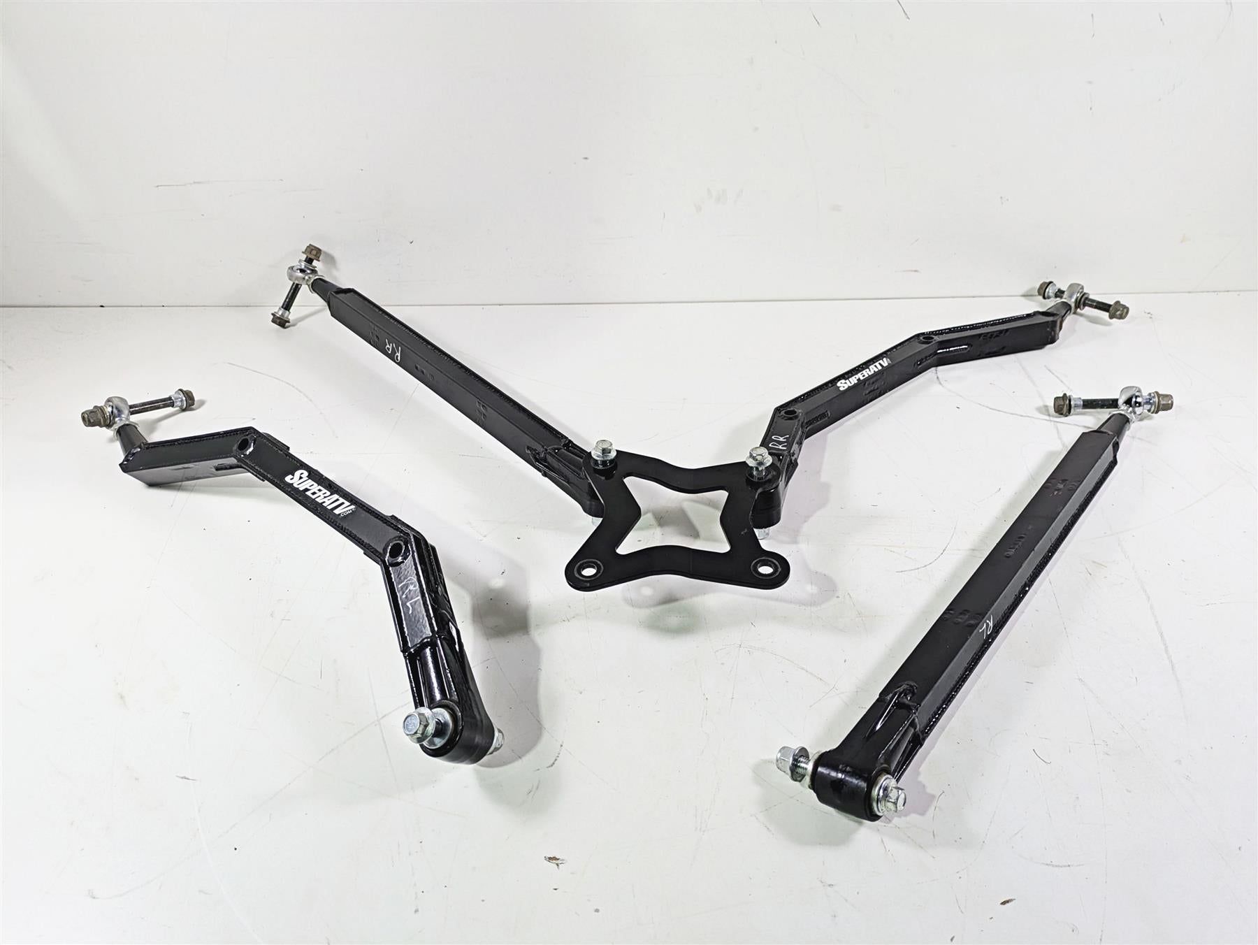 2021 Polaris RZR1000 XP Premium SuperATV High Clearance Boxed Radius Arms Set