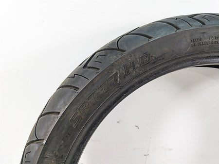 Used Motorcycle Front Tire Shinko SR777 100/90-19 R-271763 {{ shop.shopifyCountryName }} - Mototech271