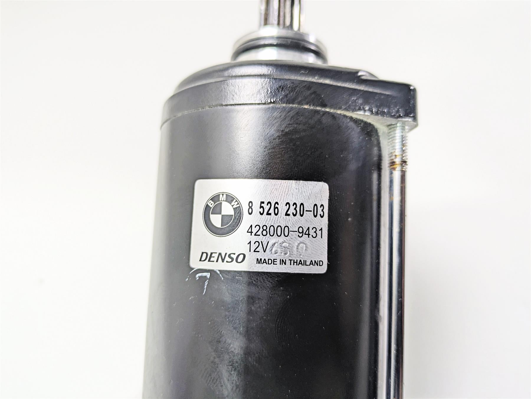 2016 BMW R1200RT K52 Denso Engine Starter Motor - Tested 12418526230 {{ shop.shopifyCountryName }} - Mototech271