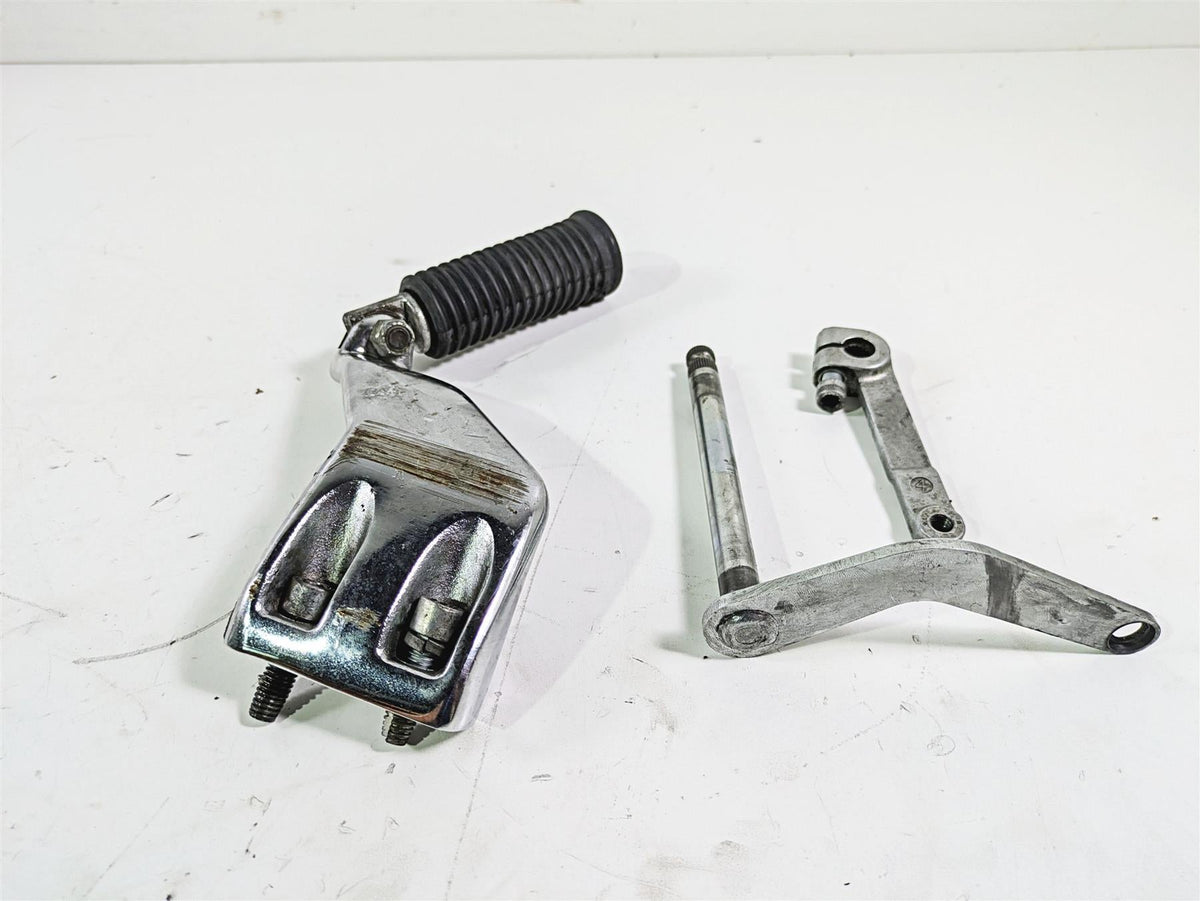 2016 Harley FXDL Dyna Low Rider Left Rider Foot Peg & Shifter Parts 50500279 {{ shop.shopifyCountryName }} - Mototech271