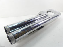 Load image into Gallery viewer, 1998 Kawasaki VN800 Vulcan Hard Krome 2.5&quot; American Classic Straight Exhaust System 38-8020
