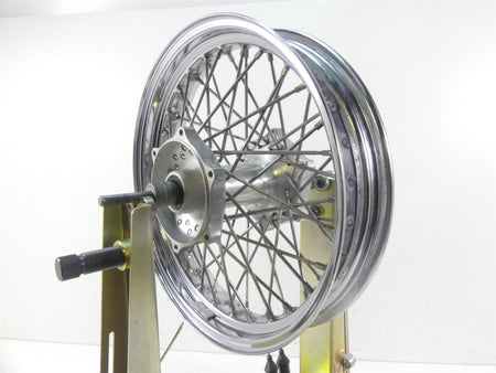 2001 Yamaha XV1600 Road Star Straight Front Wheel Rim 16x3 -Read 4WM-25111-00-00 {{ shop.shopifyCountryName }} - Mototech271