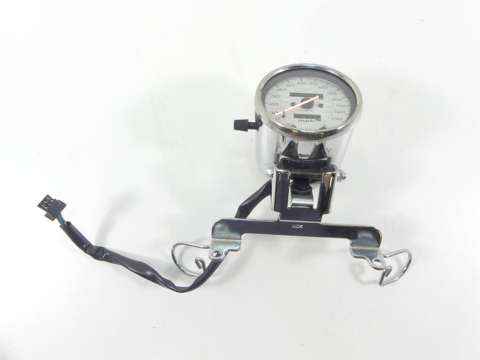 2003 Honda VT1100 C2 Shadow Sabre Speedometer Gauges Instrument 4K 37200-MCK-A01 {{ shop.shopifyCountryName }} - Mototech271