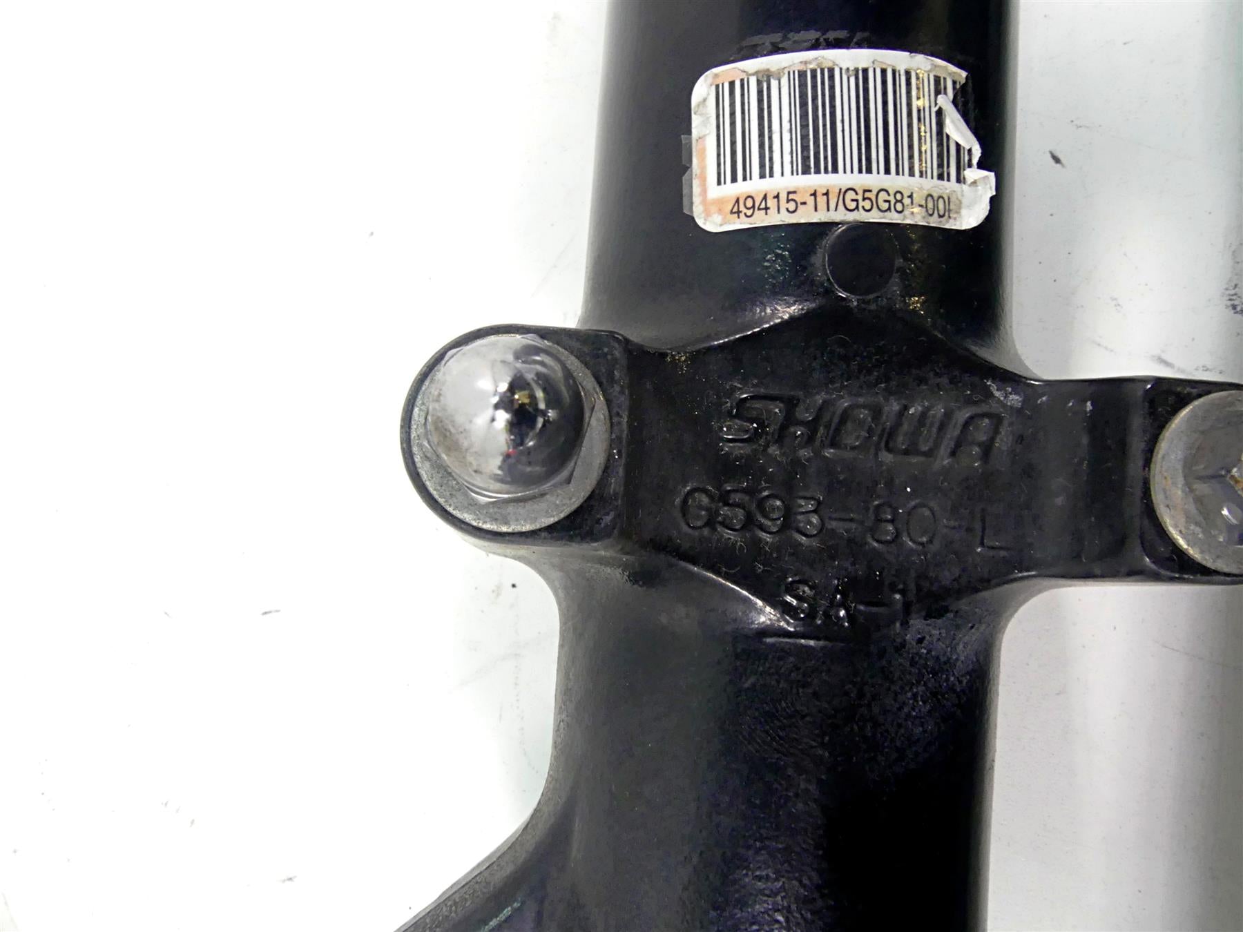 2011 Harley Softail FXS Blackline Straight Showa Front Fork Leg Set 49415-11 {{ shop.shopifyCountryName }} - Mototech271