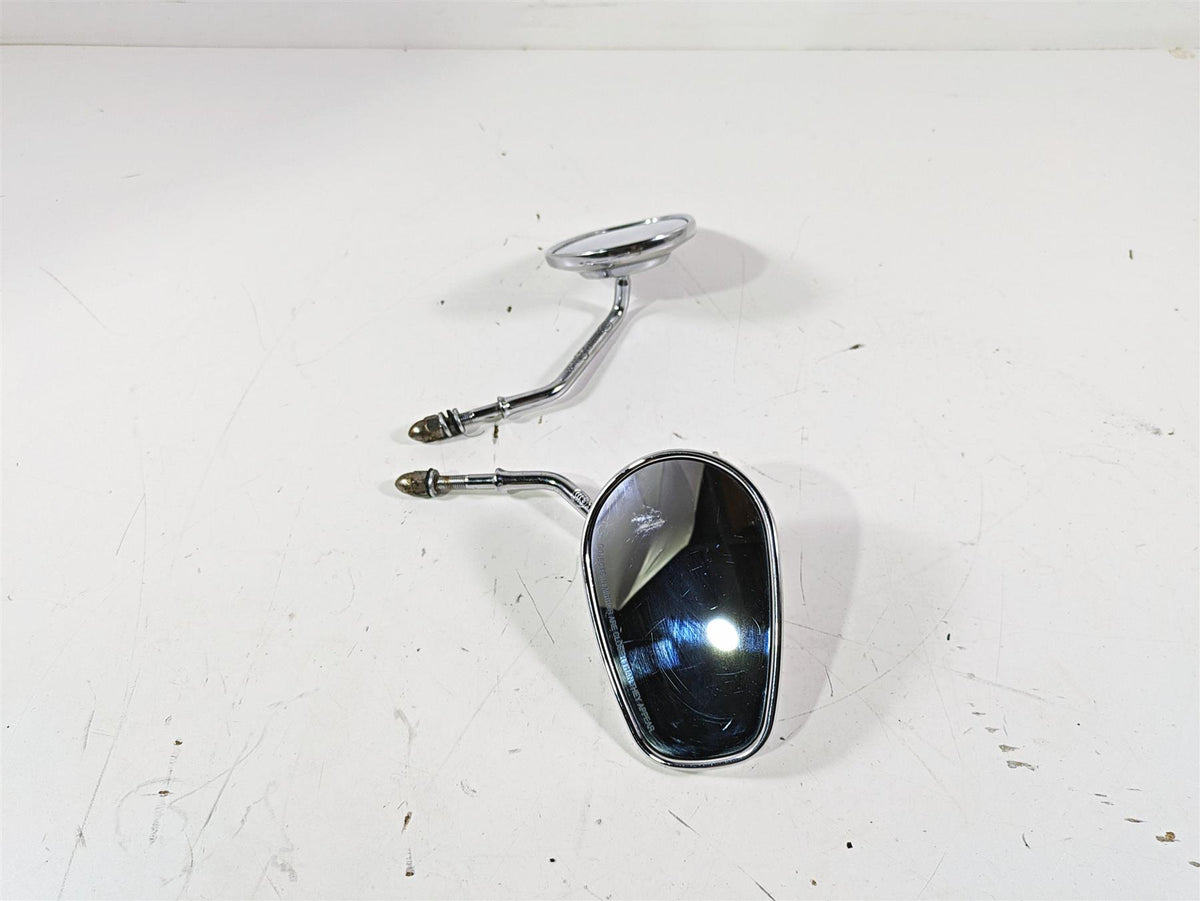 2012 Harley FLD Dyna Switchback Chrome Rear View Mirror Set 91840-03B 91845-03B {{ shop.shopifyCountryName }} - Mototech271