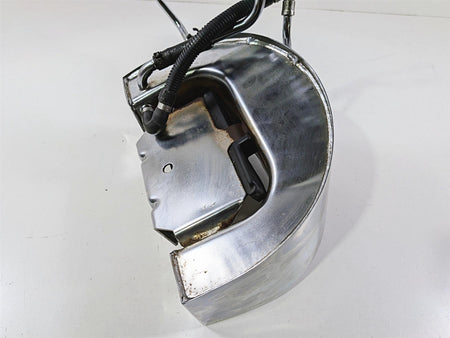 2005 Harley Softail FLSTFSE CVO Fat Boy Chrome Oil Tank & Lines 62498-00A-Mototech271