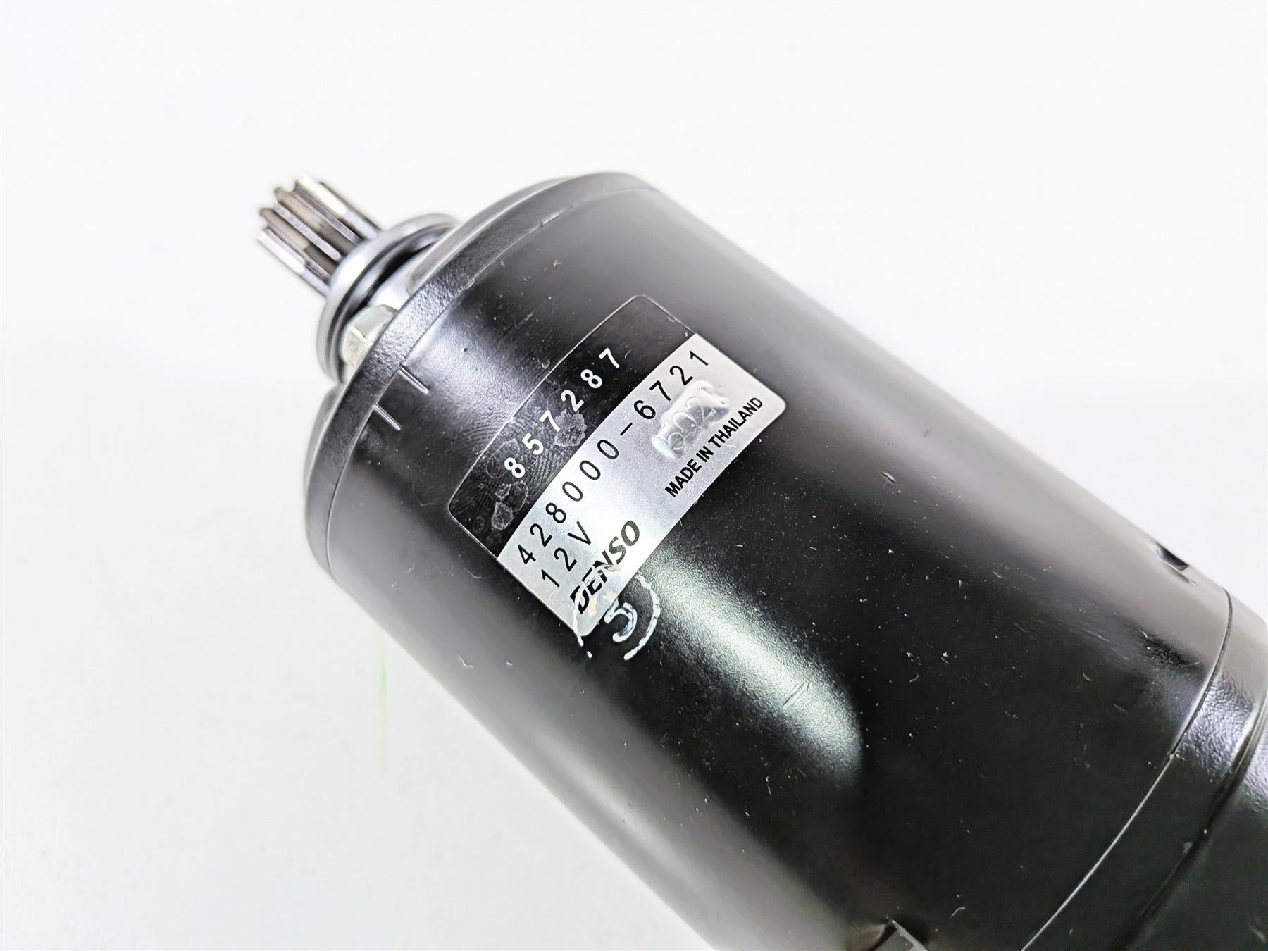 2014 Aprilia RSV4 RR Factory Denso Engine Starter Motor 857287 {{ shop.shopifyCountryName }} - Mototech271