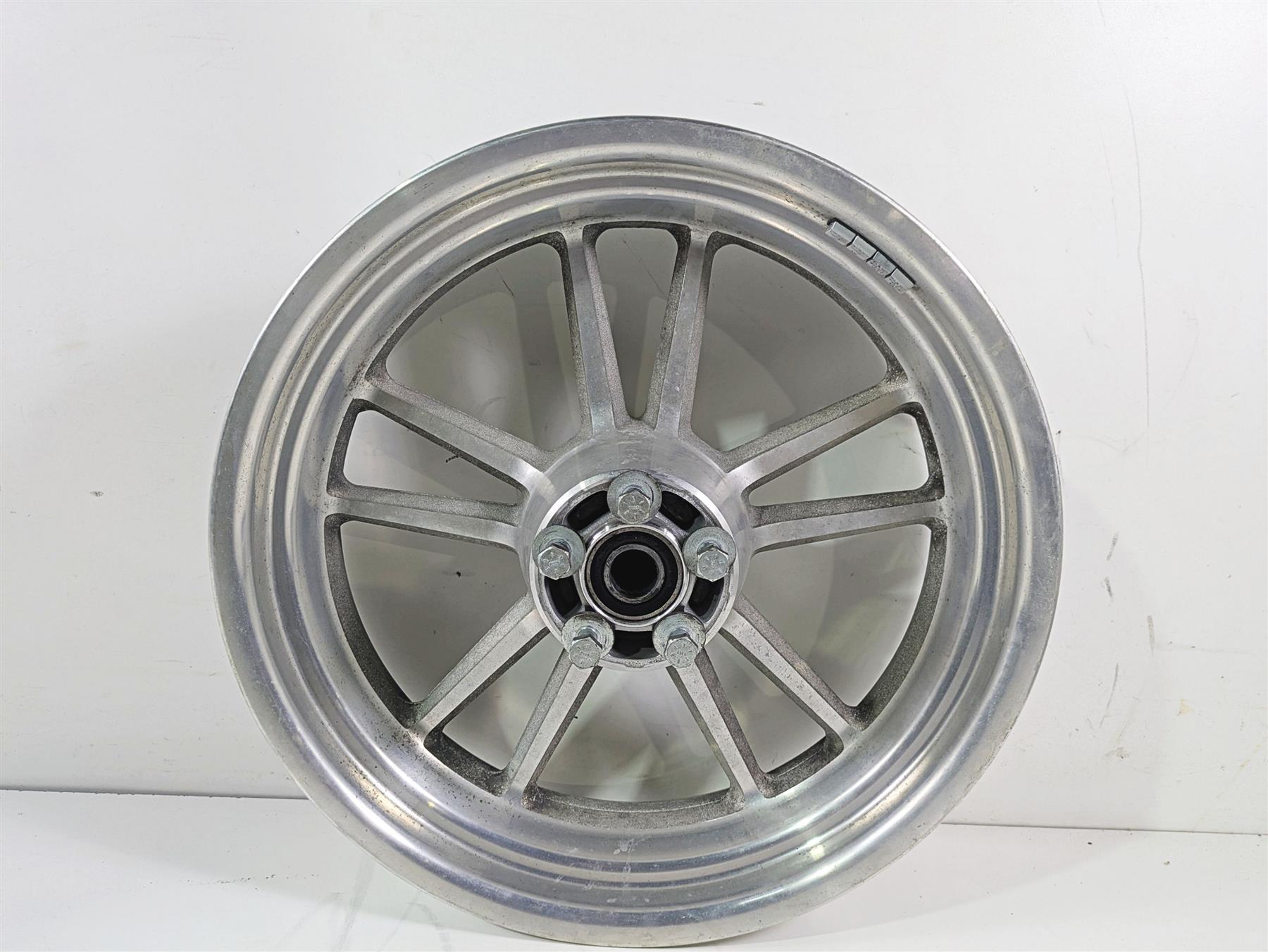 2009 Harley FXDC Dyna Super Glide Straight 17x4.5 Rear Wheel Mag Rim 40987-08 {{ shop.shopifyCountryName }} - Mototech271