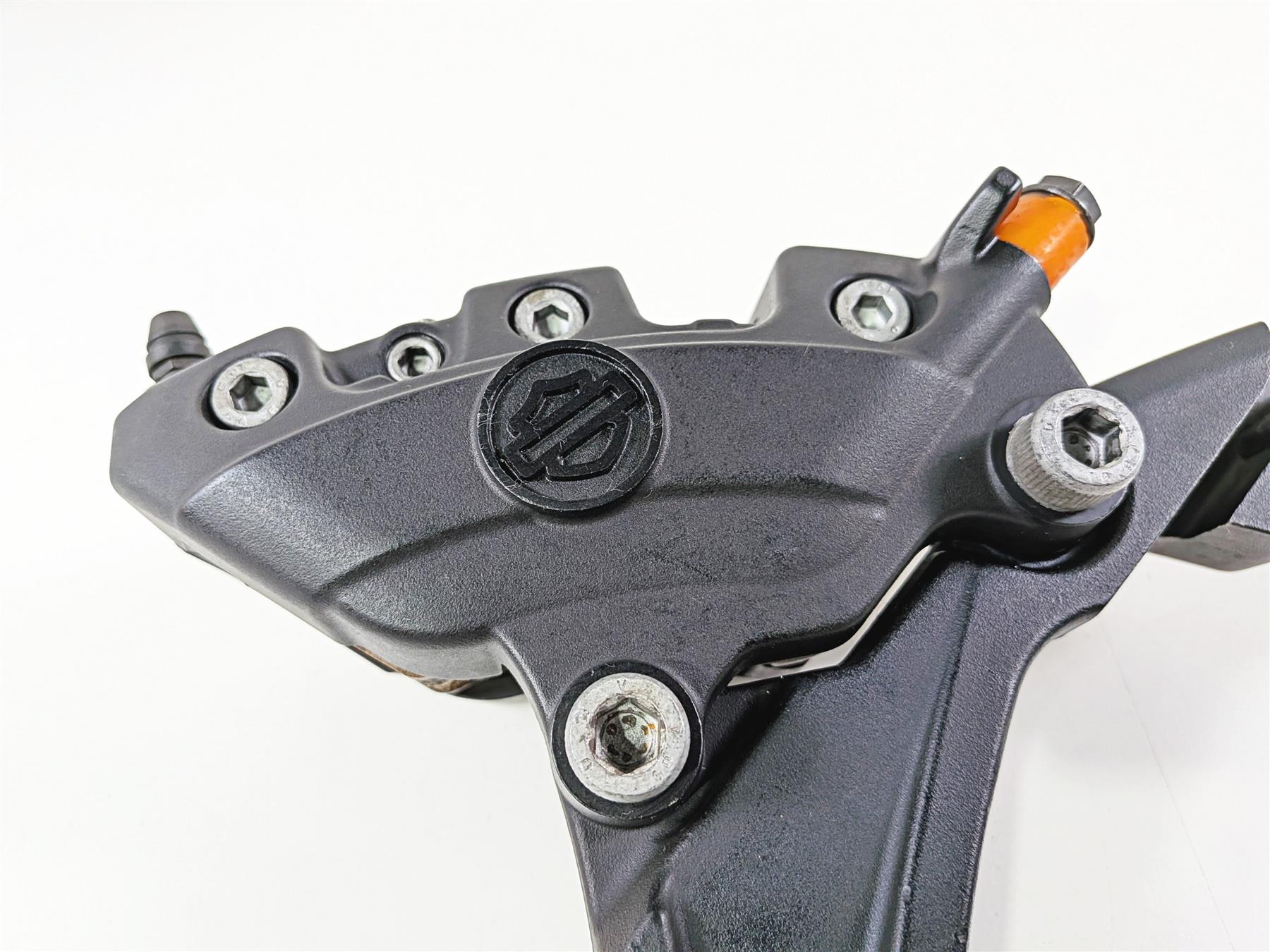 2014 Harley Touring FLHTK Electra Glide Rear Brake Caliper & Bracket 44080-08C-Mototech271
