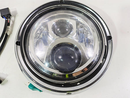 2016 Harley Touring FLHR Road King Led Headlight Head Light Lamp 67700204 {{ shop.shopifyCountryName }} - Mototech271
