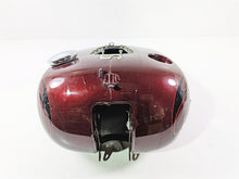 Load image into Gallery viewer, 2008 Harley FXCWC Softail Rocker Fuel Gas Petrol Tank Crimson Red -Dent 62105-08

