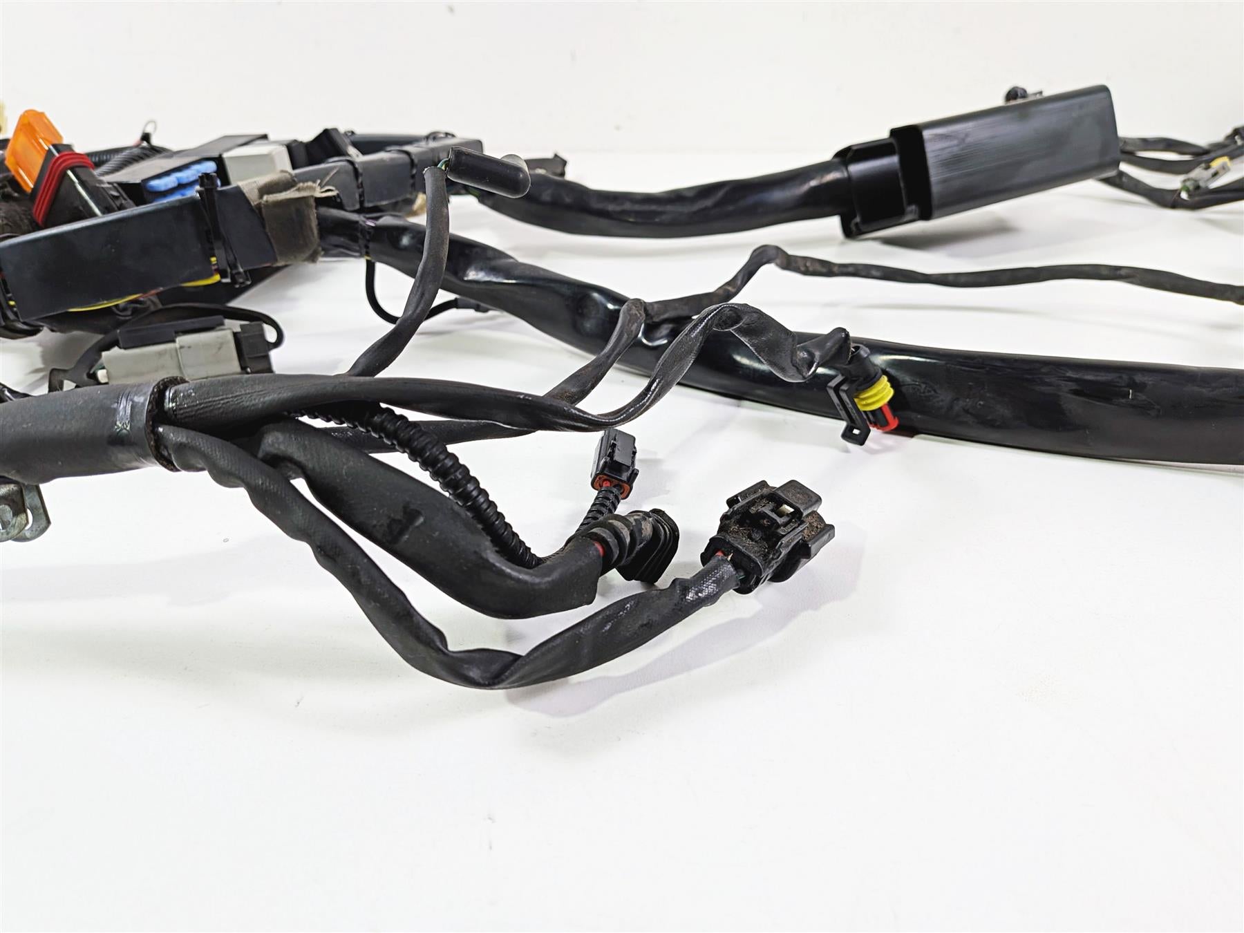 2009 Harley FXCWC Softail Rocker Main Wiring Harness Loom - No Cuts 70452-08 {{ shop.shopifyCountryName }} - Mototech271