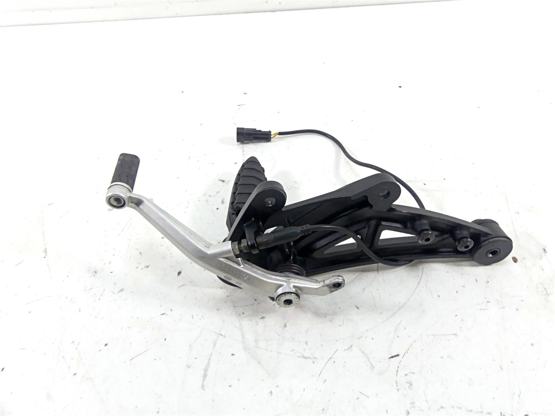 2013 Ducati Diavel Red Right Rider Footpeg & Brake Pedal 82411761B 45720511A {{ shop.shopifyCountryName }} - Mototech271