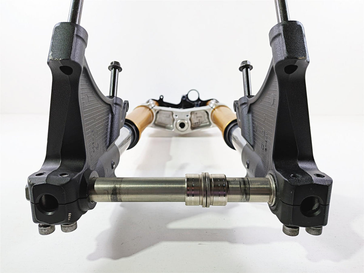 2008 Yamaha YZF R1 RN19 Gold Front Fork Leg Triple Tree Set 4C8-23102-00-00 {{ shop.shopifyCountryName }} - Mototech271