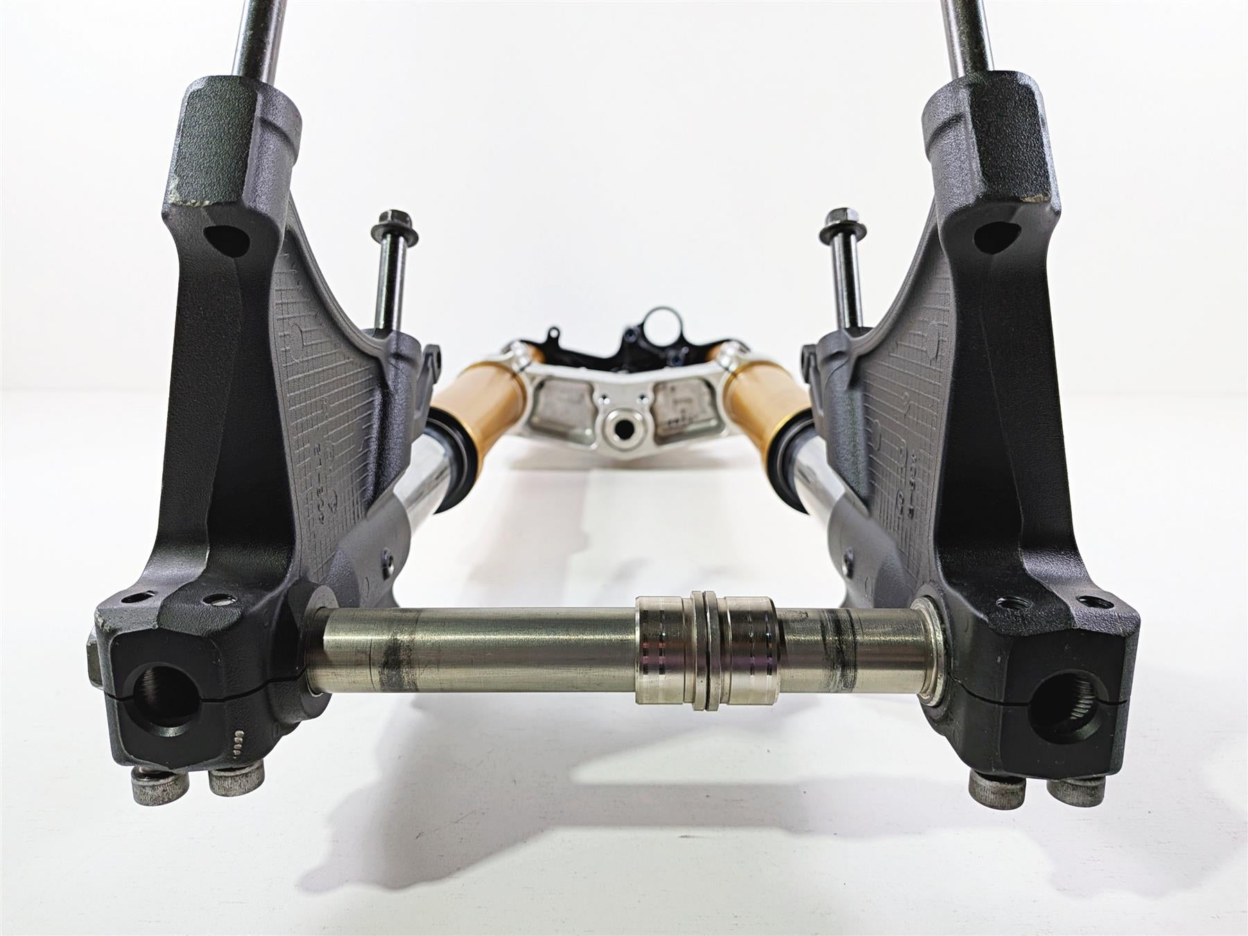 2008 Yamaha YZF R1 RN19 Gold Front Fork Leg Triple Tree Set 4C8-23102-00-00 {{ shop.shopifyCountryName }} - Mototech271