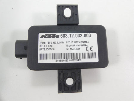 2019 KTM 1290R Super Adventure Tire Pressure Module & Sensor Set 60312032000 {{ shop.shopifyCountryName }} - Mototech271