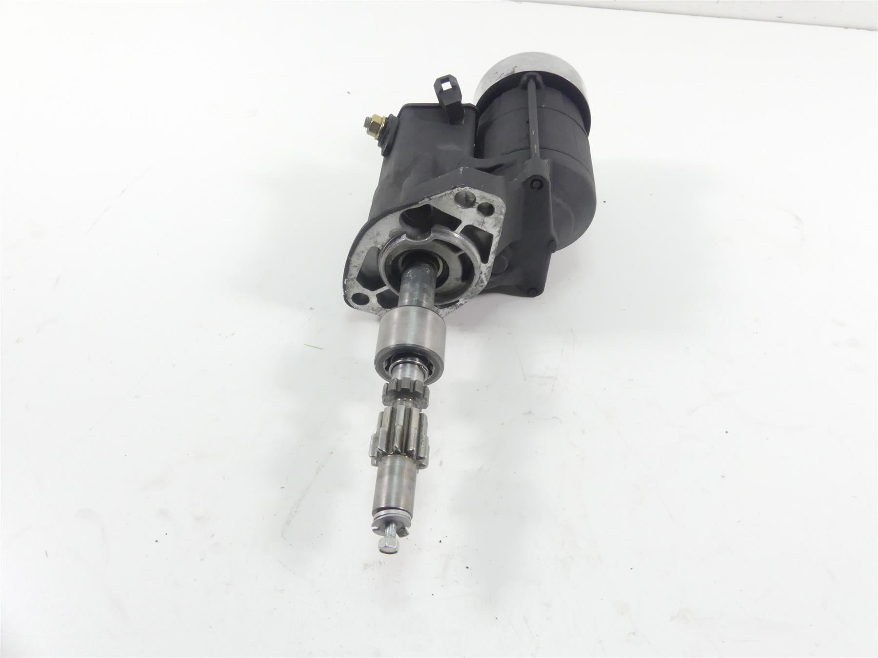 1999 Harley FXSTS Softail Springer Engine Starter Motor + Cover 31553-94B {{ shop.shopifyCountryName }} - Mototech271