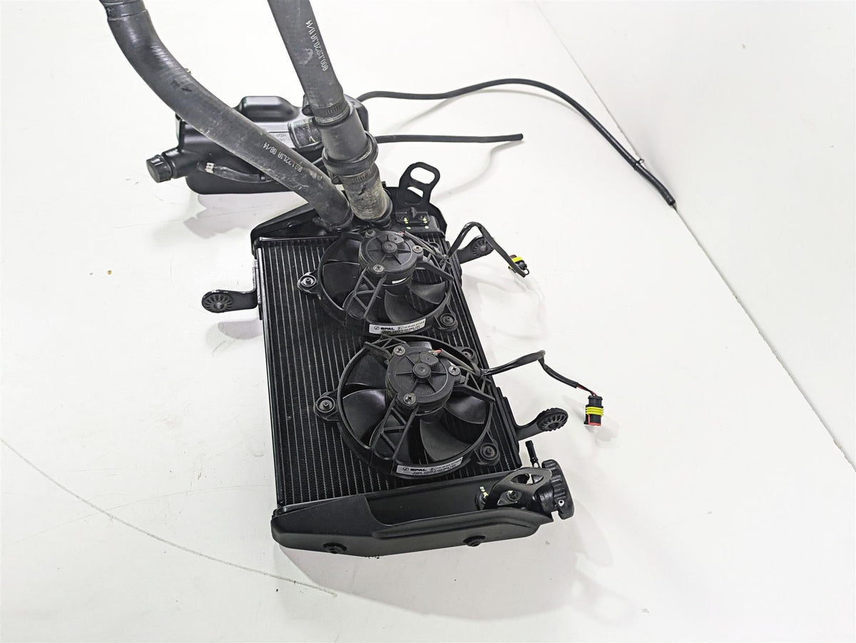 2015 Ducati Hypermotard 821 SP Radiator Fans Reservoir Hoses Set 54840981D {{ shop.shopifyCountryName }} - Mototech271