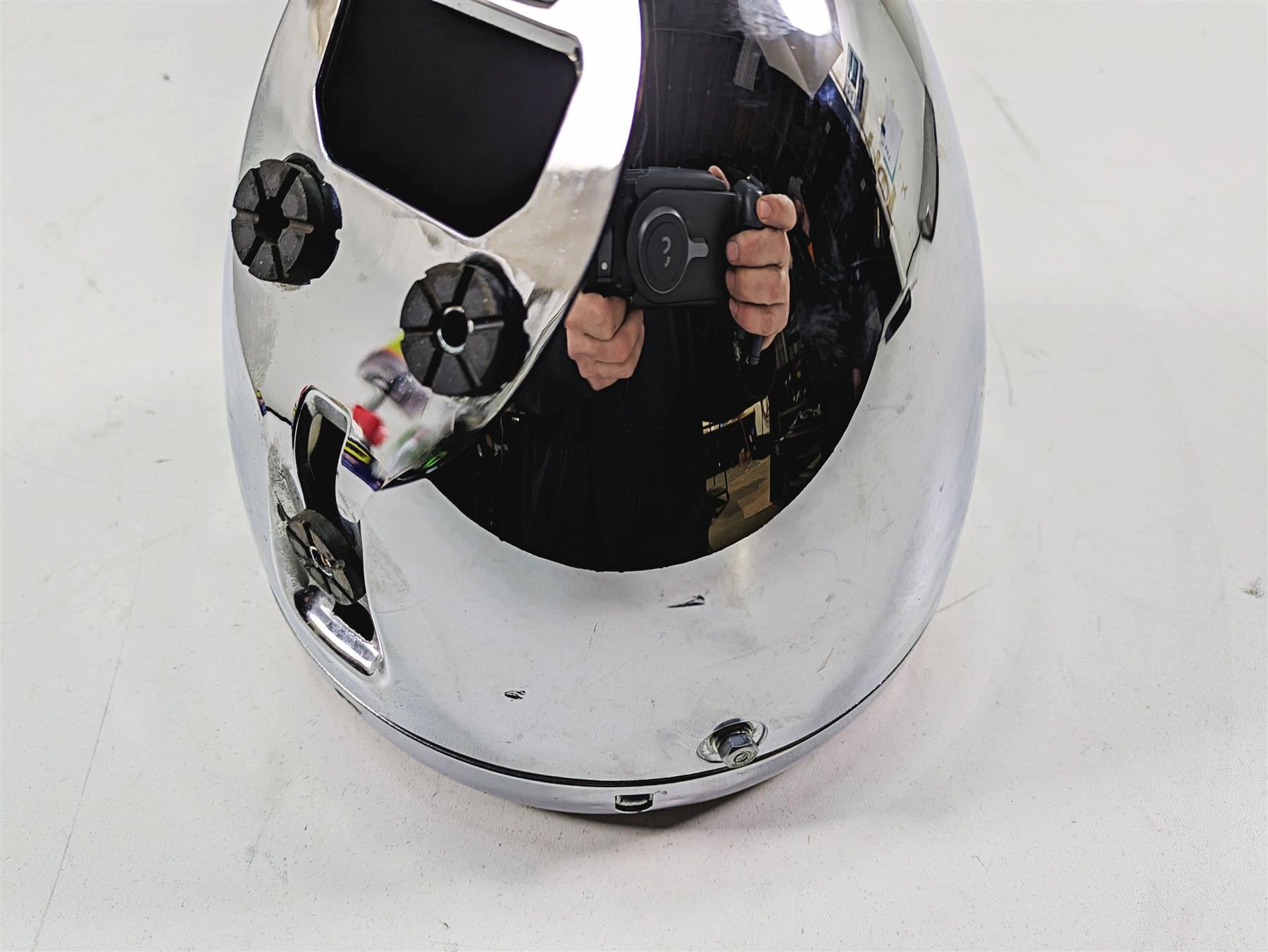 2006 Honda VT1100 C2 Shadow Headlight Head Light Lamp & Mount 61301-MBA-000 {{ shop.shopifyCountryName }} - Mototech271