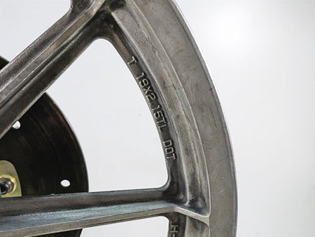 1990 Harley Sportster XLH883 XL883 Straight 19x2.15 9 Spoke Front Wheel 43338-83 {{ shop.shopifyCountryName }} - Mototech271