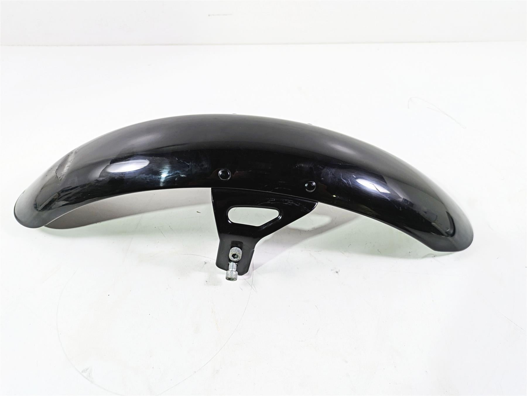 2016 Harley FXDL Dyna Low Rider Front Fender Vivid Black - Bent 60139-06B {{ shop.shopifyCountryName }} - Mototech271