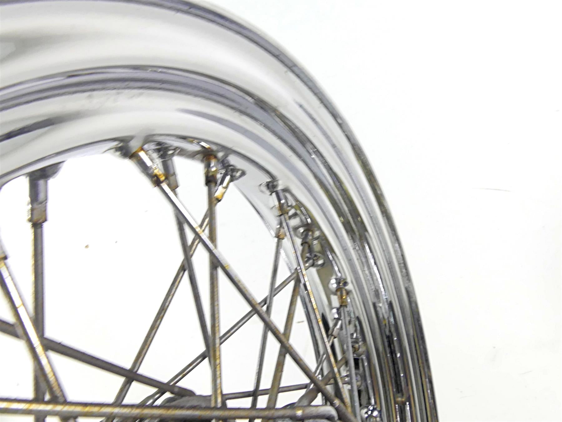 2010 Harley Touring FLHRC Road King Front Wheel Rim 16x3 -Read 40960-09 {{ shop.shopifyCountryName }} - Mototech271