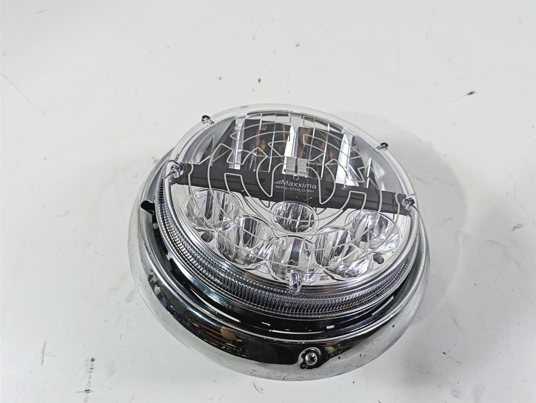 2008 Harley Touring FLHTCU E-Glide 105TH Headlight Head Lamp MHLE-07HILO-MH {{ shop.shopifyCountryName }} - Mototech271
