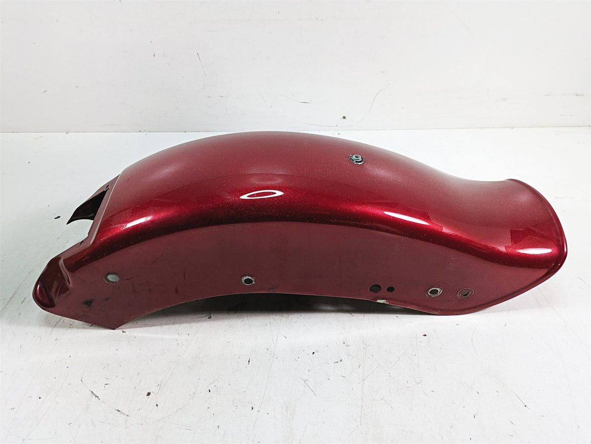 1999 Harley FXSTS Softail Springer Rear Fender Red Pearl Custom Paint 59753-97 {{ shop.shopifyCountryName }} - Mototech271