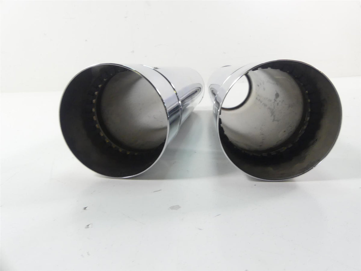 2005 Honda V-Twin VTX1800 S3 Nice Chrome Fork Cover Set 51620-MCV-R20 {{ shop.shopifyCountryName }} - Mototech271