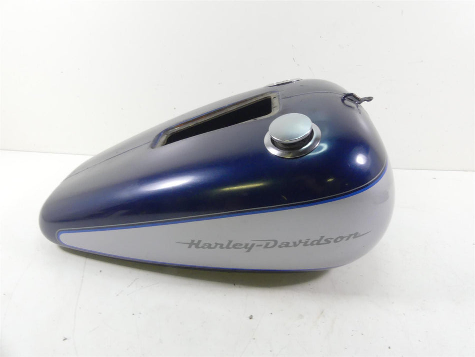 2002 Harley Softail FXSTDI Deuce Fuel Gas Petrol Tank Reservoir - Read 62082-00D {{ shop.shopifyCountryName }} - Mototech271