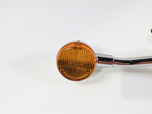 2008 Kawasaki VN1600 Vulcan Nomad Front Blinker & Mount Bracket Set 23051-0001