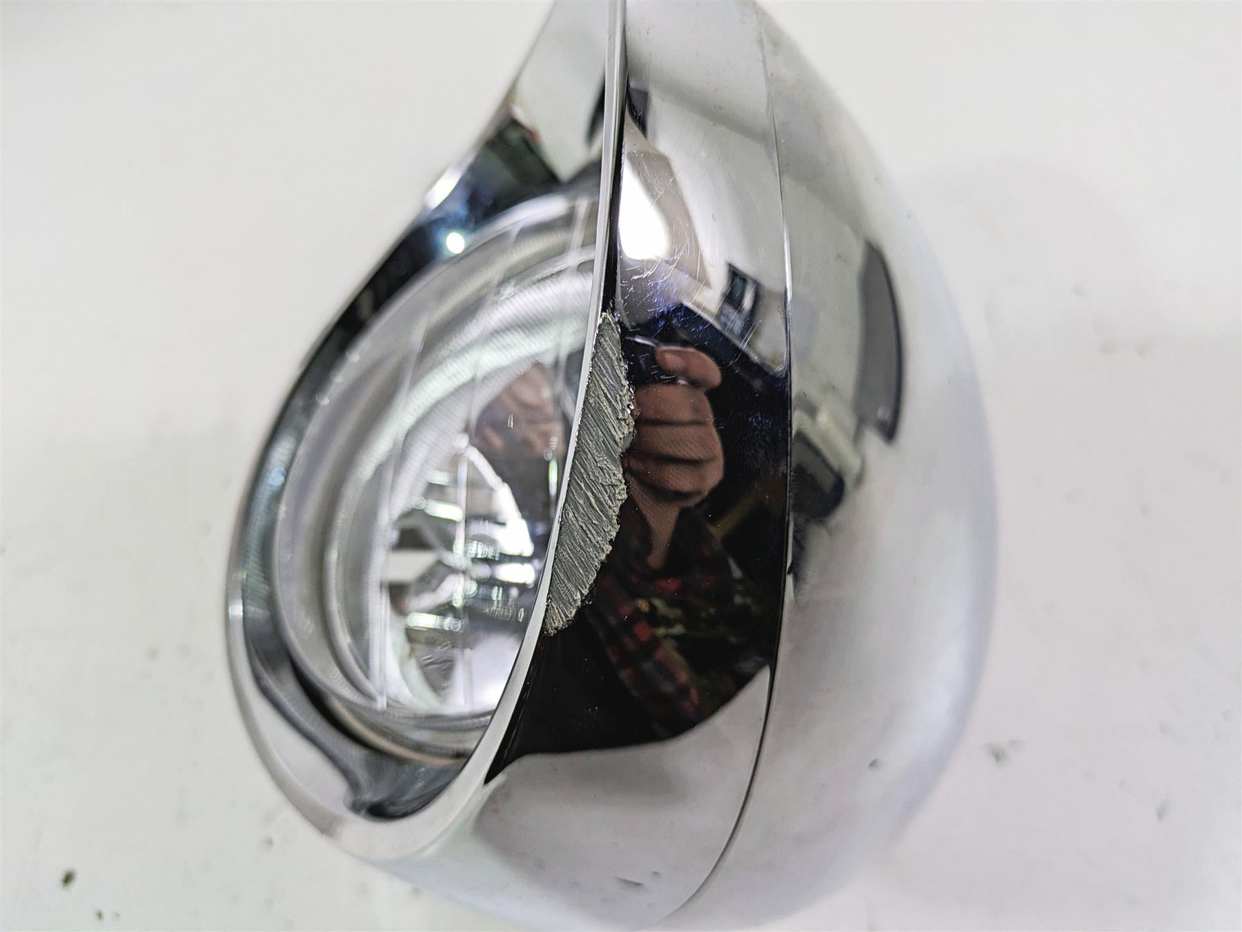 2002 Honda VTX1800 Retro Headlight Head Light & Housing Set 33120-MCH-671 {{ shop.shopifyCountryName }} - Mototech271