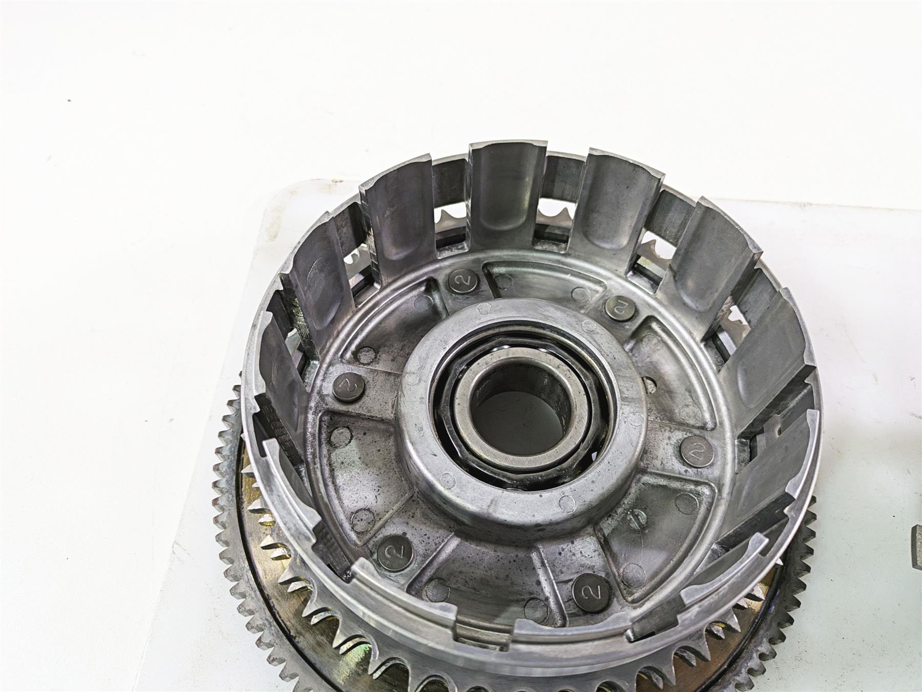 2008 Harley FLSTSB Cross Bones Clutch Friction Disc Plate Set - Read 37813-06A {{ shop.shopifyCountryName }} - Mototech271