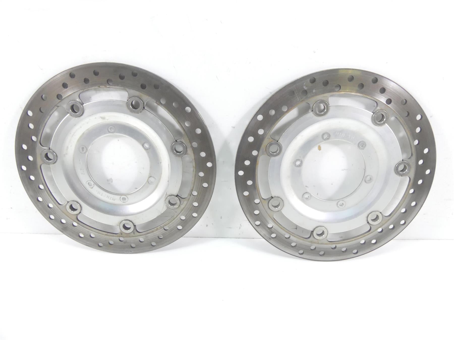 2003 Honda VTX1800 C Front Brake Rotor Disc Set 45120-MCH-003 45220-MCH-003 | Mototech271