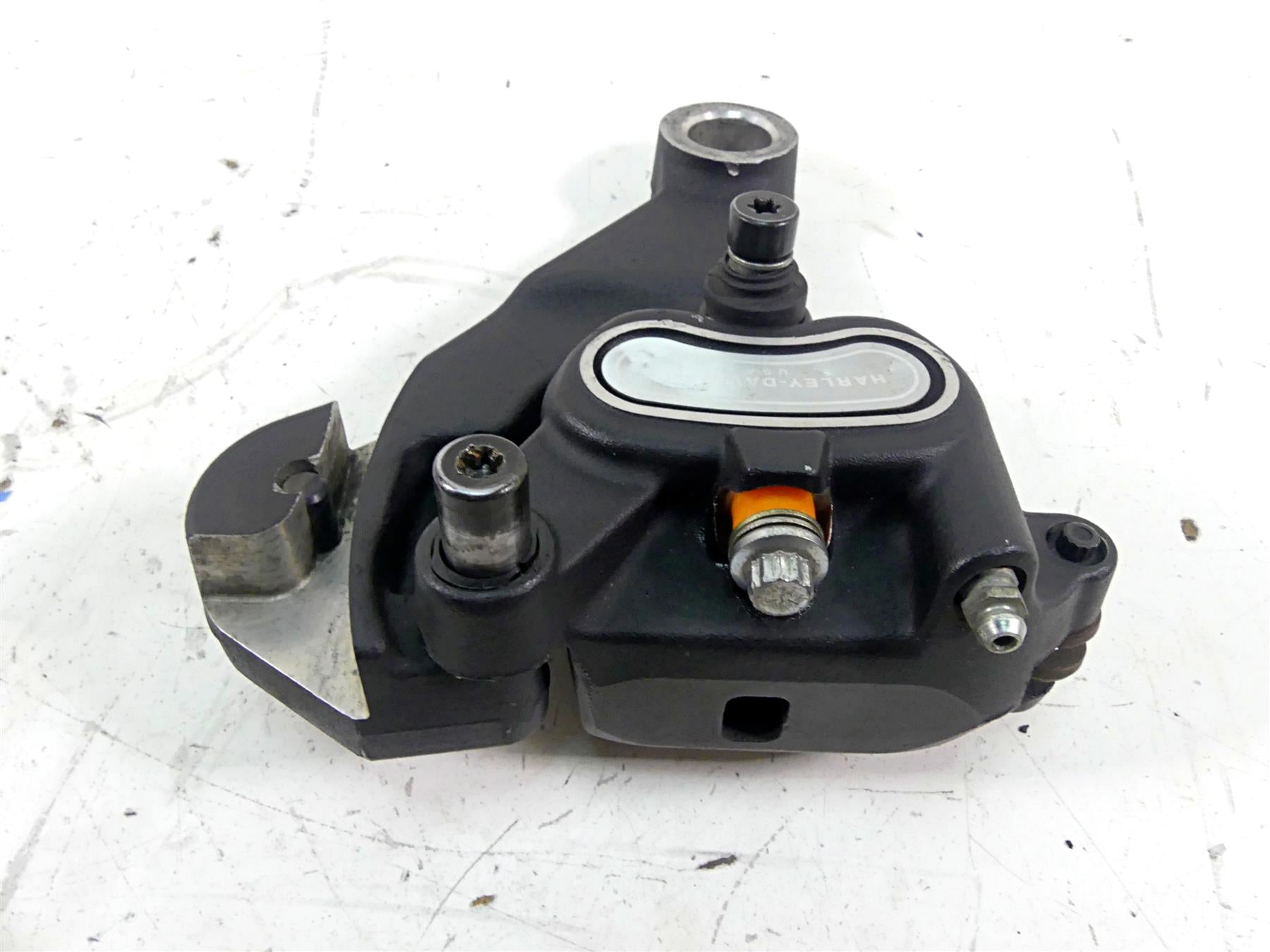 2011 Harley Softail FLSTF Fat Boy Rear Brake Caliper & Bracket 40908-08 {{ shop.shopifyCountryName }} - Mototech271