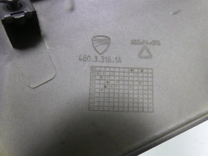 2015 Ducati Diavel Dark Left Side Lower Engine Cover Fairing Cowl 48033161A | Mototech271