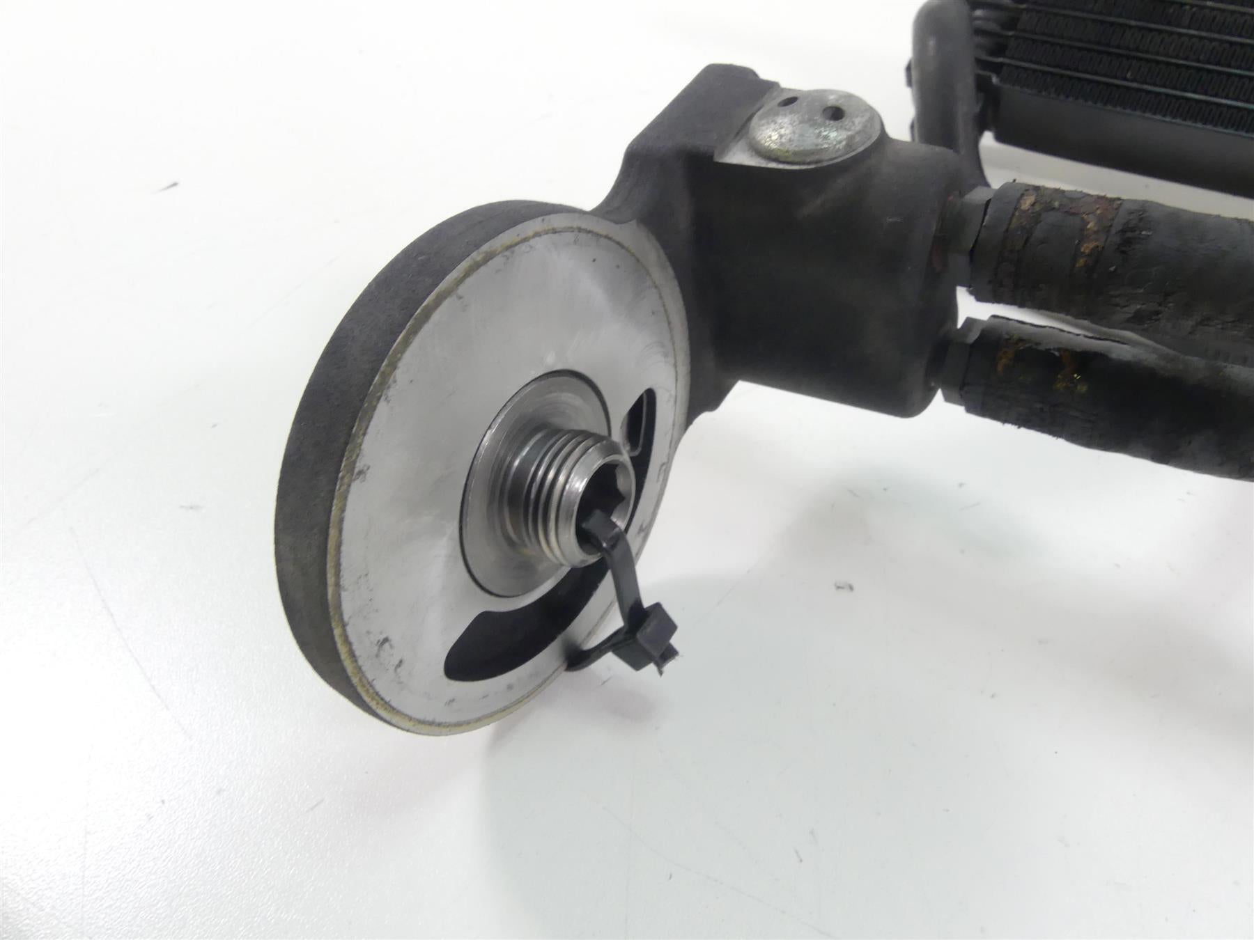 2013 Harley Touring FLHTP Electra Glide Oil Cooler + Flange Adapter 63083-11A {{ shop.shopifyCountryName }} - Mototech271