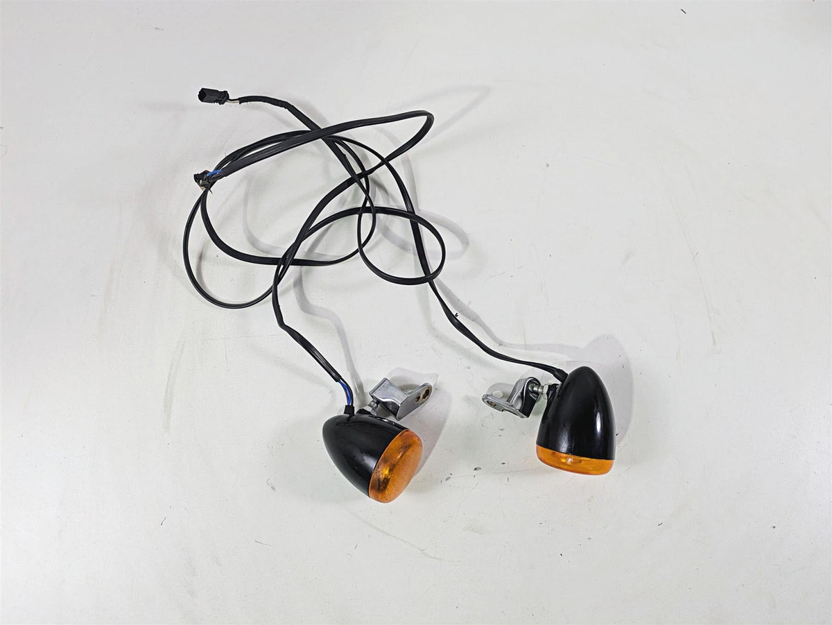 2014 Harley FLS Softail Slim Front Blinker Turn Signal Set - Read 67800178 {{ shop.shopifyCountryName }} - Mototech271