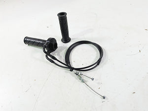 2008 Honda CBR1000RR SC59 Right Hand Throttle Grip & Cables Set 53140-MCF-305 | Mototech271