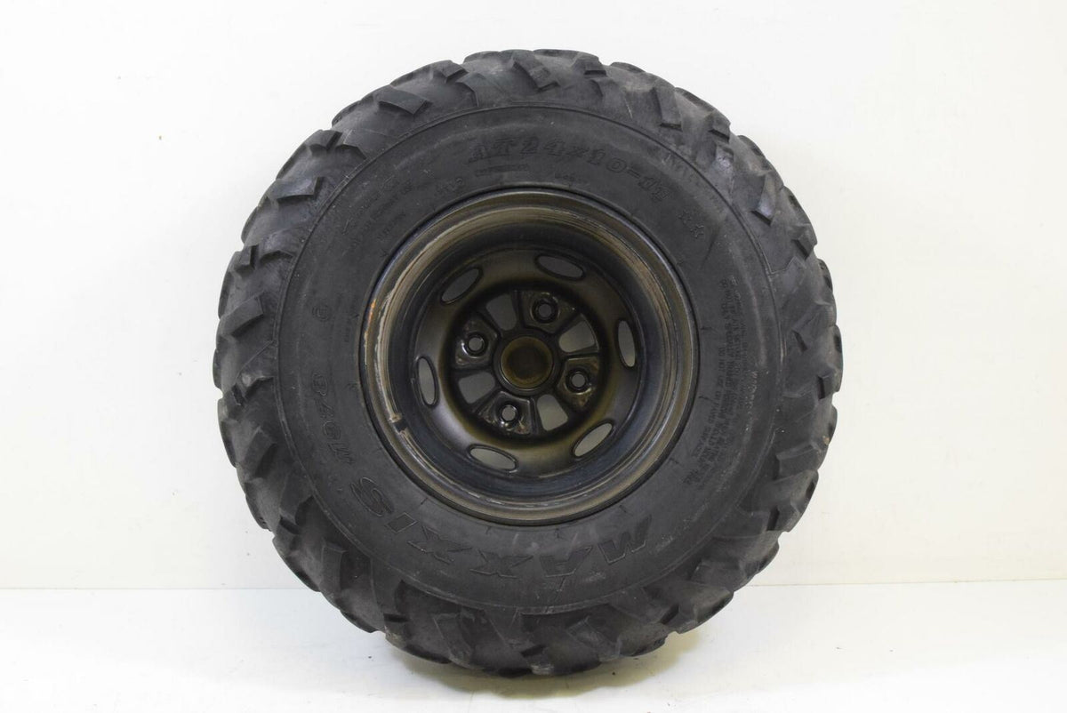 2013 Honda TRX420 FPA Rancher 4x4 OEM Rear Right Wheel Tire Maxxis 11" {{ shop.shopifyCountryName }} - Mototech271