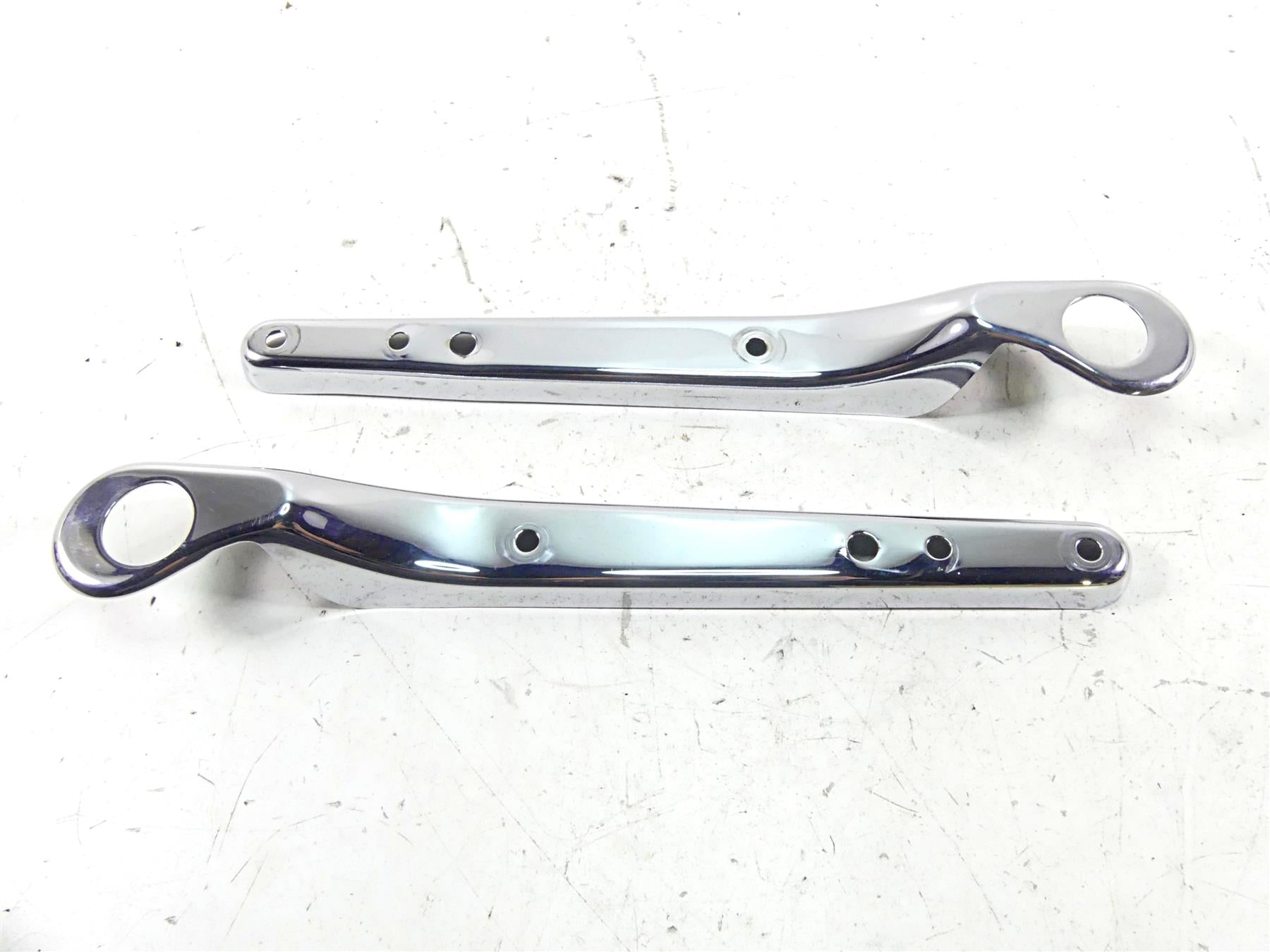1997 Harley Sportster XL1200 C Nice Rear Chrome Fender Strut Cover Set 59897-94 {{ shop.shopifyCountryName }} - Mototech271